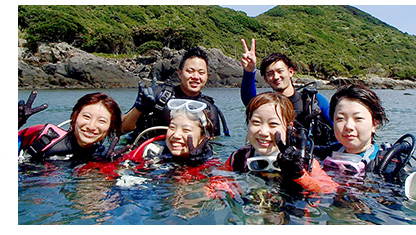 スノーケリング　シュノーケリング　屋久島